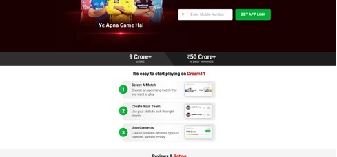 Dream 11 Fantasy Cricket Site