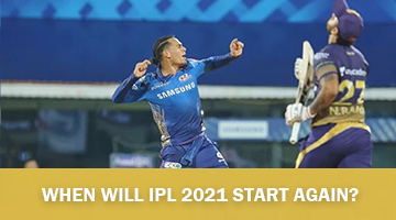 WHEN WILL IPL 2021 START AGAIN